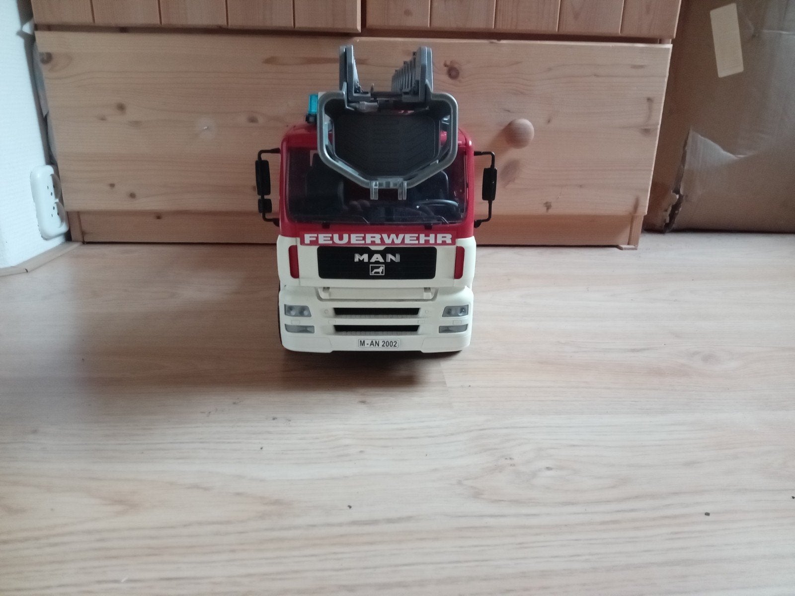 Bruder brandweerwagen. MAN, Ophalen of Verzenden, Bus of Vrachtwagen