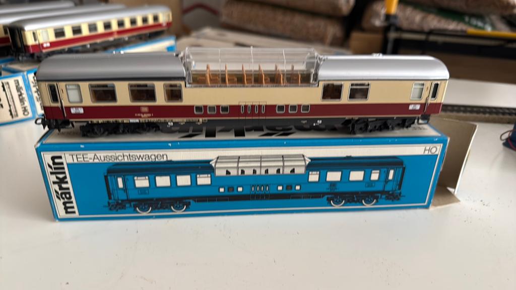 Märklin H0 TEE-Aussichtswagen 4090, Wisselstroom, Wagon, Ophalen of Verzenden, Zo goed als nieuw