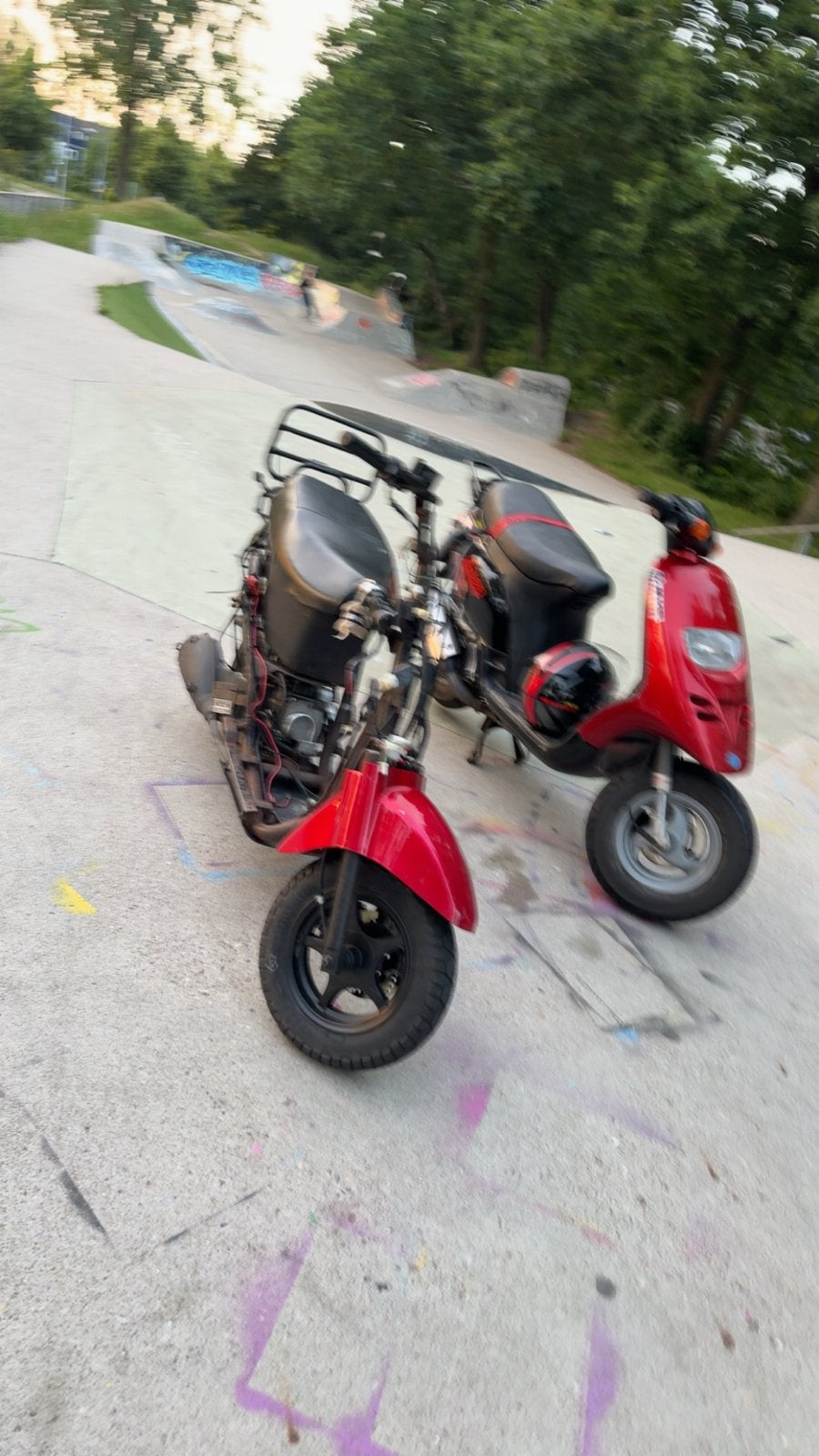 Scooter zonder 123 80cc - rijdt goed, Gebruikt, Benzine, Ophalen, Overige merken