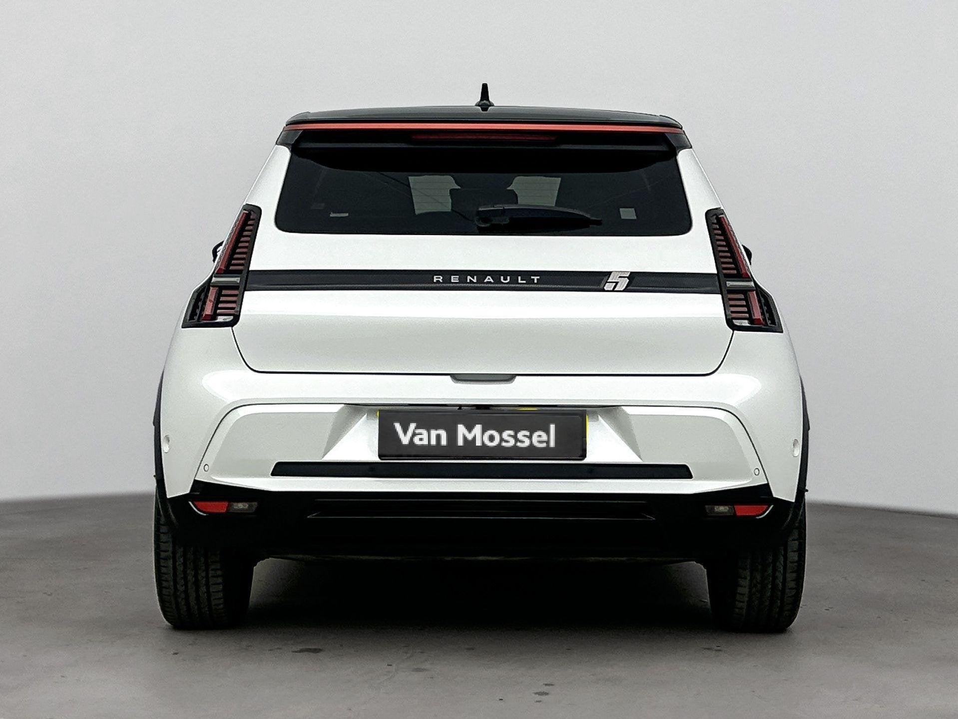 Renault 5 comfort range iconic cinq 52 kWh | Demo | Automaat, Auto's, Stof, Wit, Origineel Nederlands, Te koop