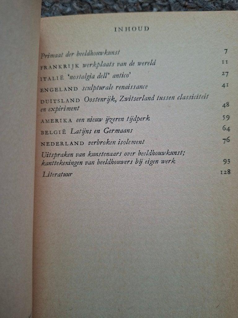 Geschiedenis van de moderne beeldhouwkunst/Charles Wentinck, Gelezen, Verzenden, Beeldhouwkunst, Charles Wentinck