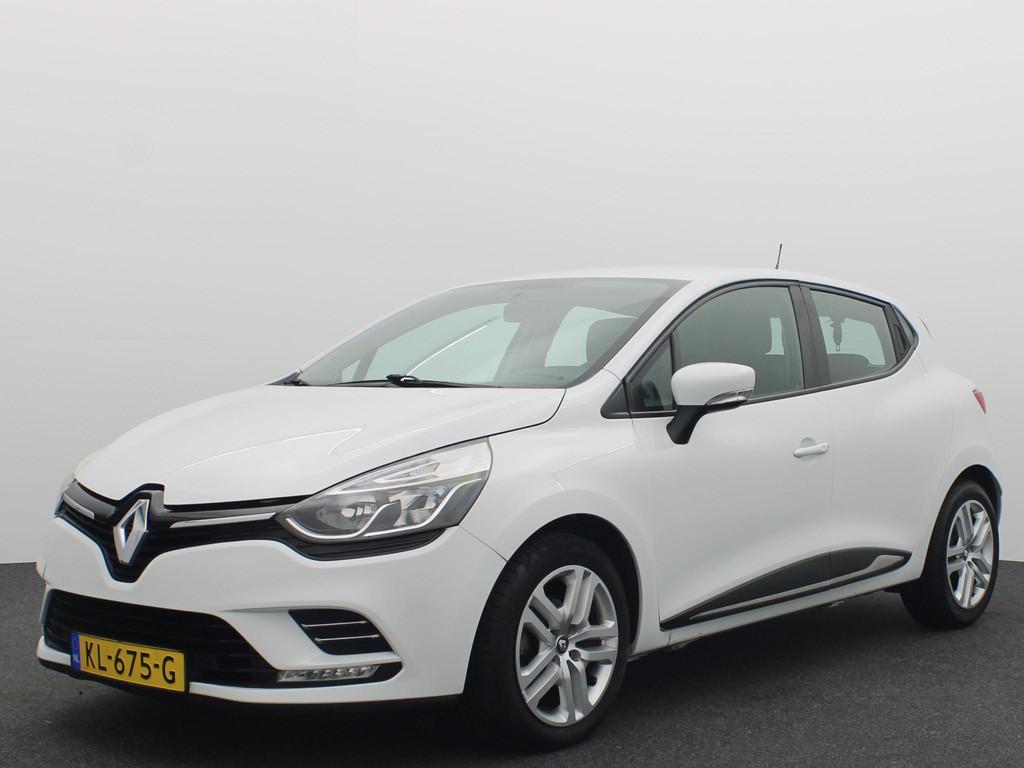 Renault Clio 1.5 dCi Ecoleader Zen D-RIEM VV / AIRCO / NAVI, Voorwielaandrijving, Stof, Gebruikt, Wit