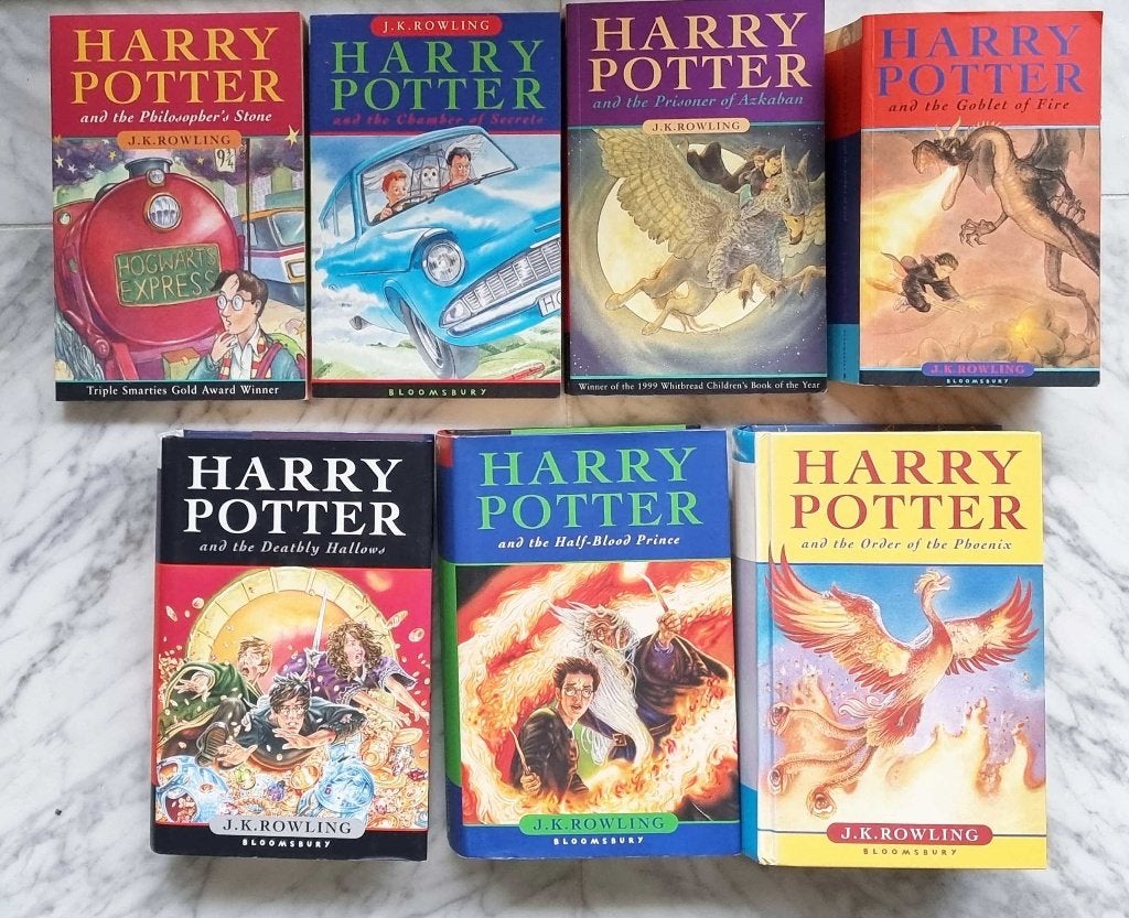 Harry Potter Compleet Engelstalig, Boeken, Ophalen of Verzenden, Zo goed als nieuw, J.K. Rowling