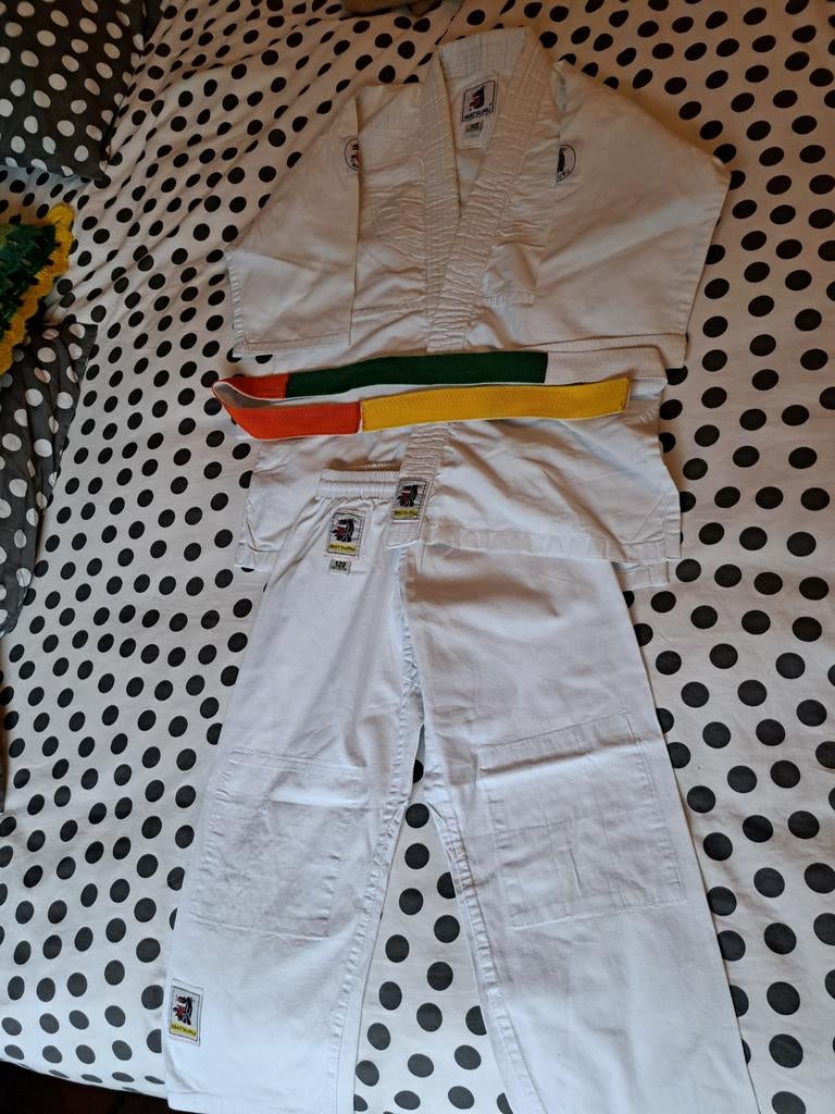 Judo pack maat 122-128, Ophalen of Verzenden, Zo goed als nieuw, Jongen of Meisje, Sport- of Zwemkleding