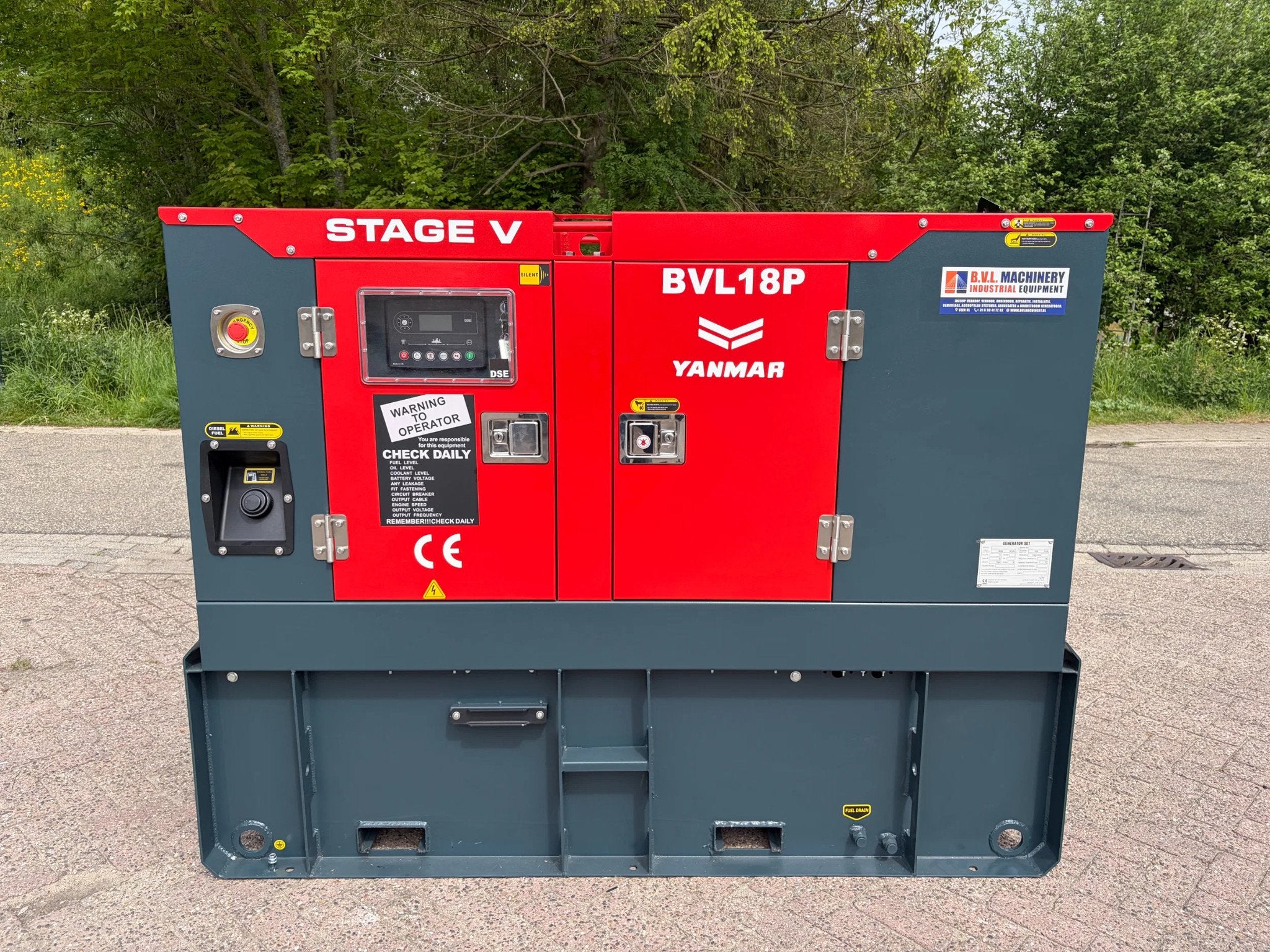 Yanmar Yanmar 4TNV88 STAMFORD 17,5 - 20 - 25 kVA aggregaat g, Zakelijke goederen, Machines en Bouw | Aggregaten
