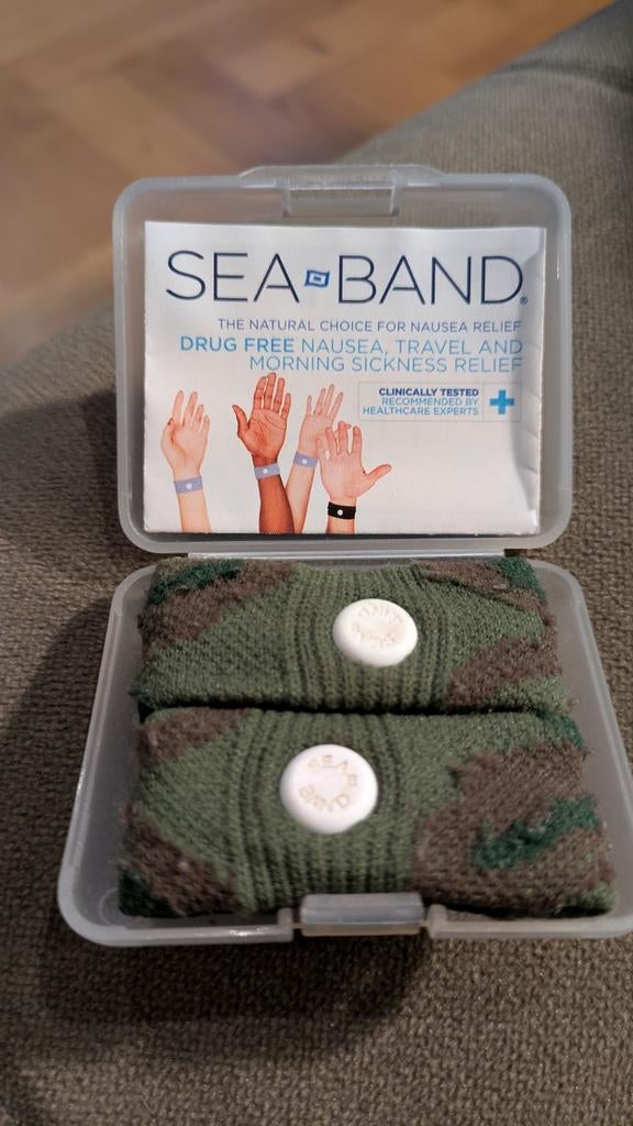 Sea-Band Armbandjes tegen Wagenziekte/Reisziekte - Unisex, Ophalen of Verzenden, Nieuw, Overige typen