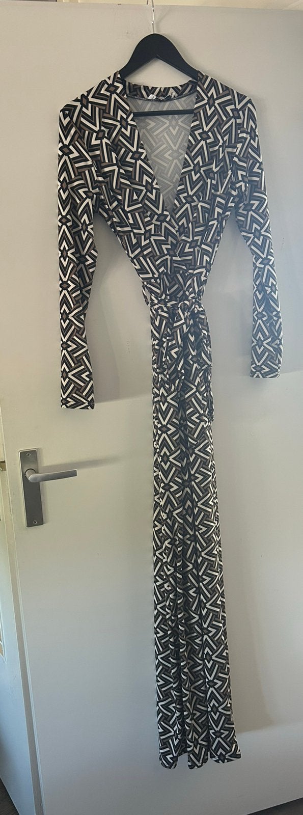By Swan jumpsuit bruin/beige, maat M, Kleding | Dames, Jumpsuits, Ophalen of Verzenden, Zo goed als nieuw, Maat 38/40 (M), Bruin
