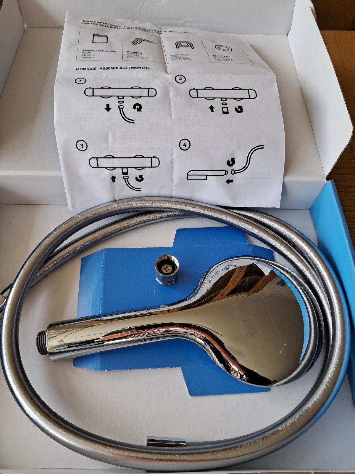 Badkamer douche kop, Ophalen, Nieuw, Zilver, Douche-accessoire