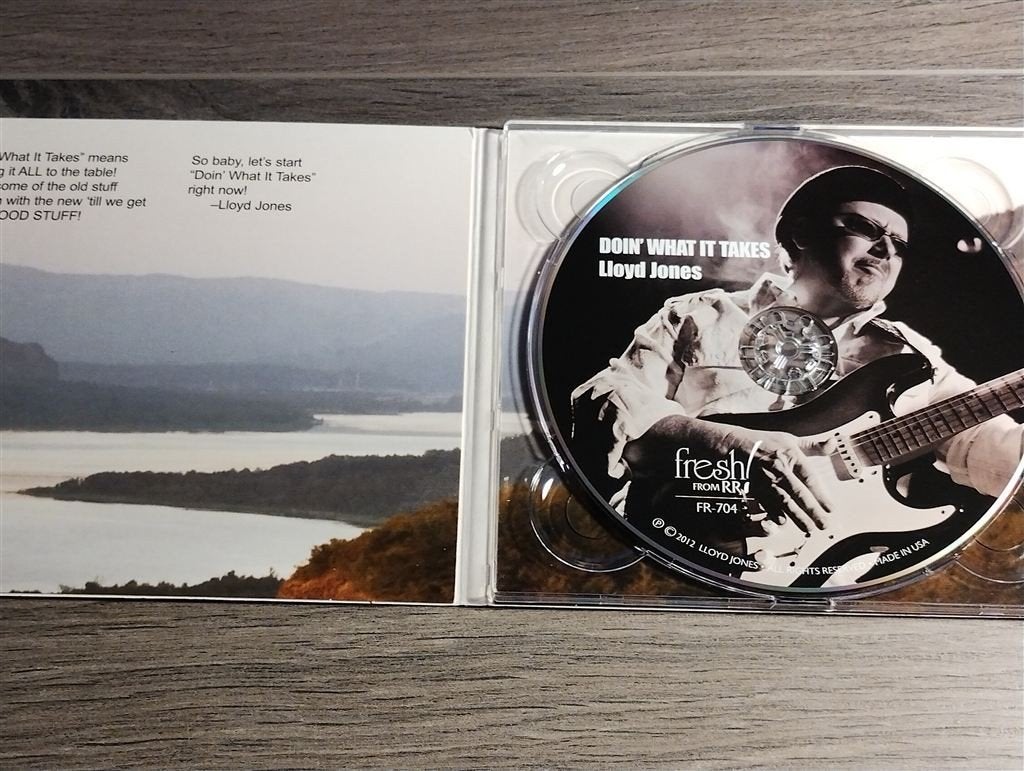 Lloyd Jones ‎- Doin' What It Takes [HDCD], Ophalen of Verzenden, 1980 tot heden, Zo goed als nieuw, Jazz