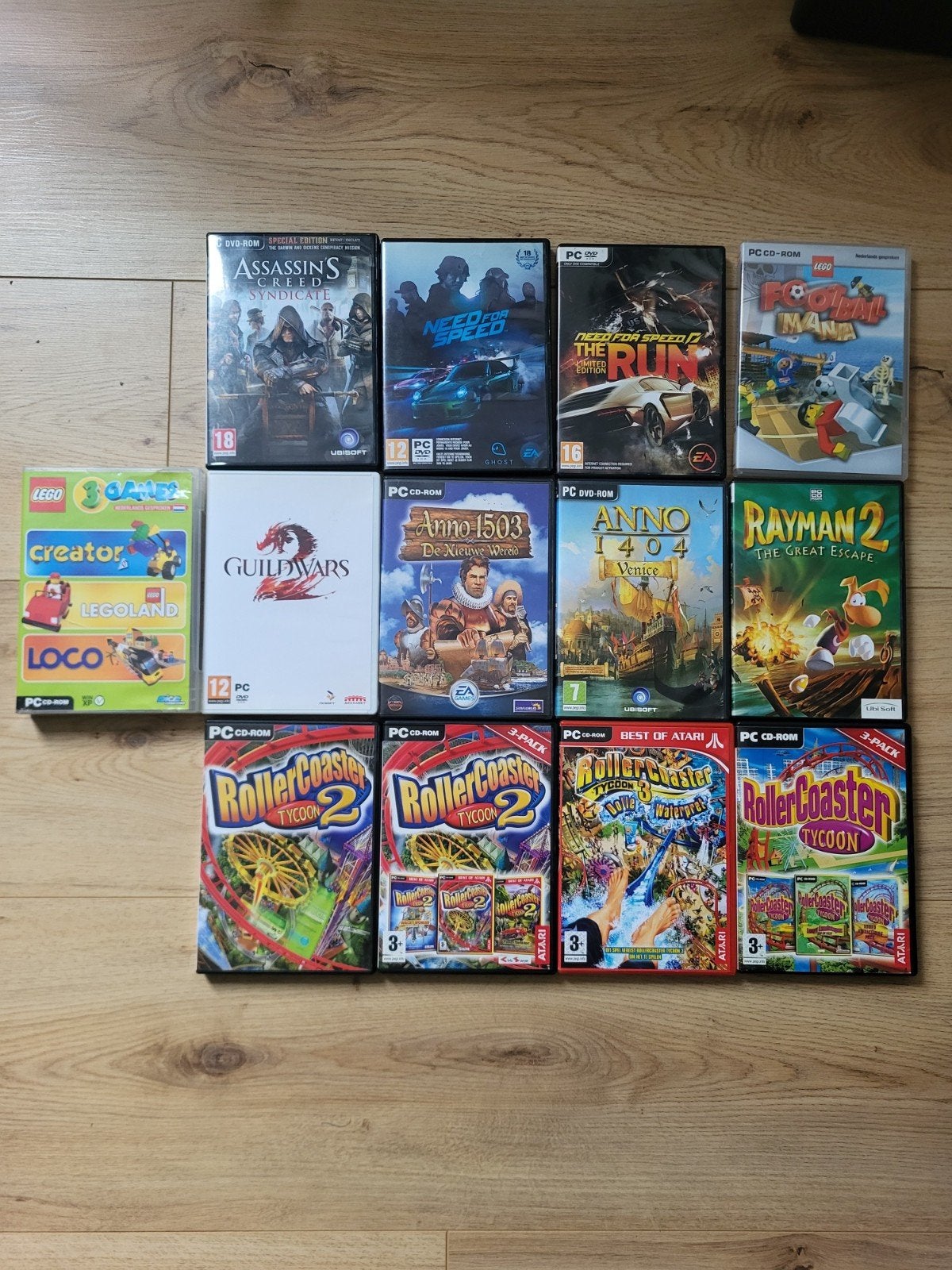 Collectie PC Games, 1 speler, Ophalen of Verzenden, Zo goed als nieuw, Vanaf 3 jaar