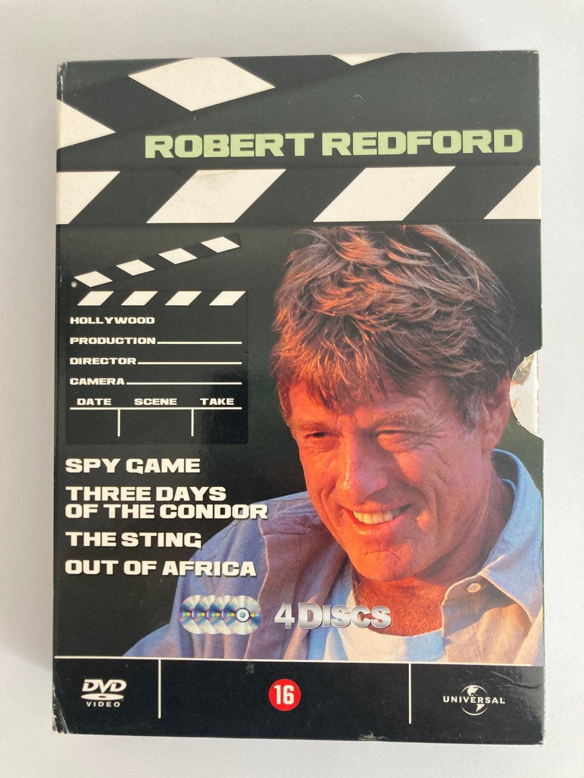 Robert Redford Box / 4x DVD / Robert Redford 1936 - 2025, 1960 tot 1980, Engels, Nederlands, Ophalen of Verzenden