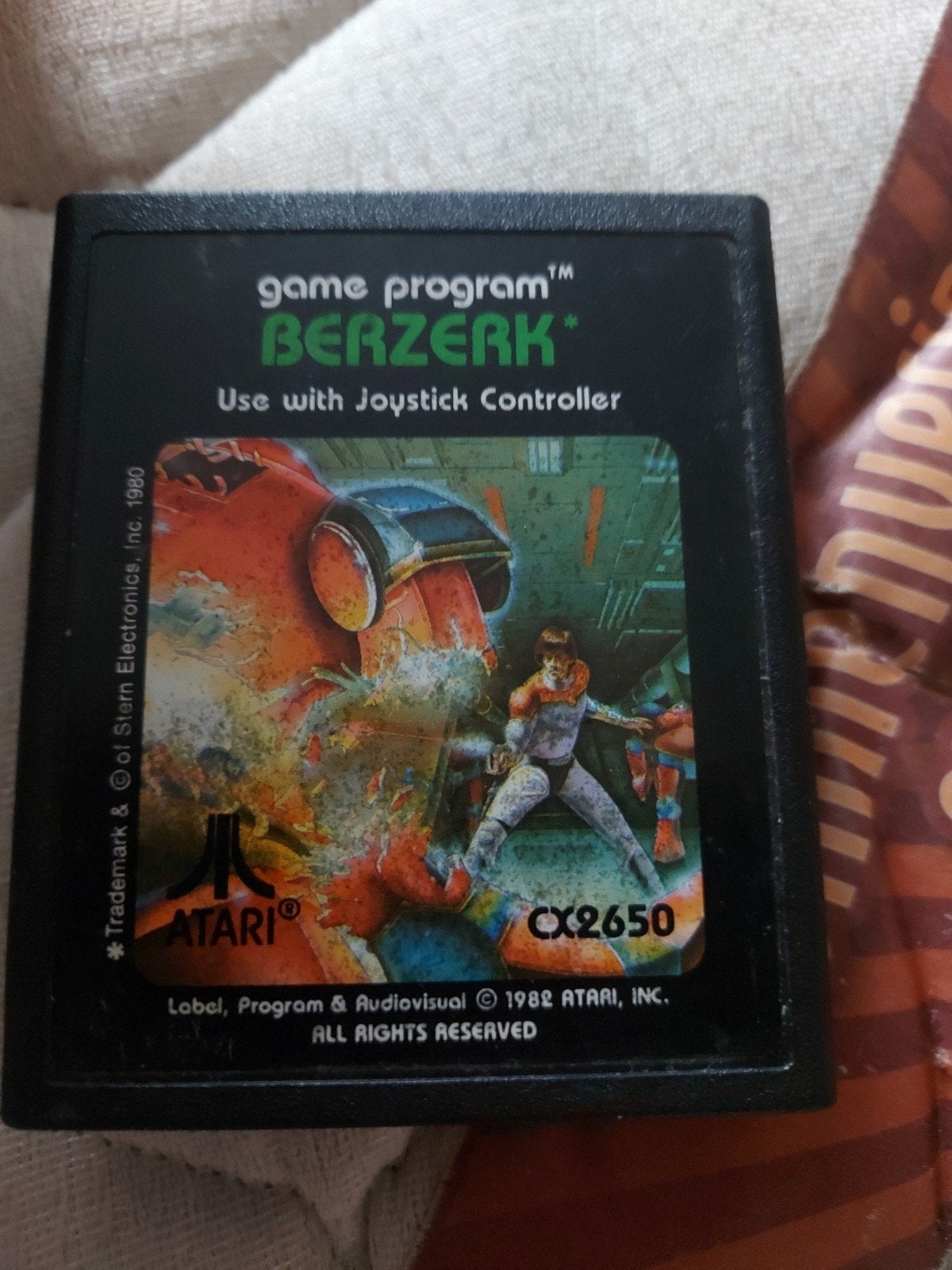Atari 2600 Berzerk - Klassiek Actiespel, Spelcomputers en Games, Ophalen of Verzenden