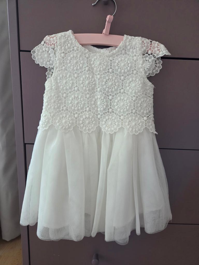 Feestelijk jurkje maat 80 - Zo goed als nieuw!, Kinderen en Baby's, Babykleding | Maat 80, Ophalen of Verzenden, Zo goed als nieuw