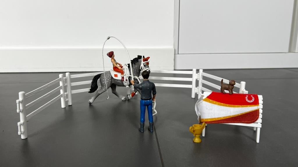 Schleich longeerset, Ophalen of Verzenden, Zo goed als nieuw, Jongen of Meisje