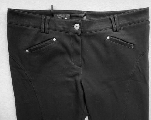 Apanage pantalon maat 46, Zwart, Maat 46/48 (XL) of groter, Ophalen of Verzenden, Zo goed als nieuw