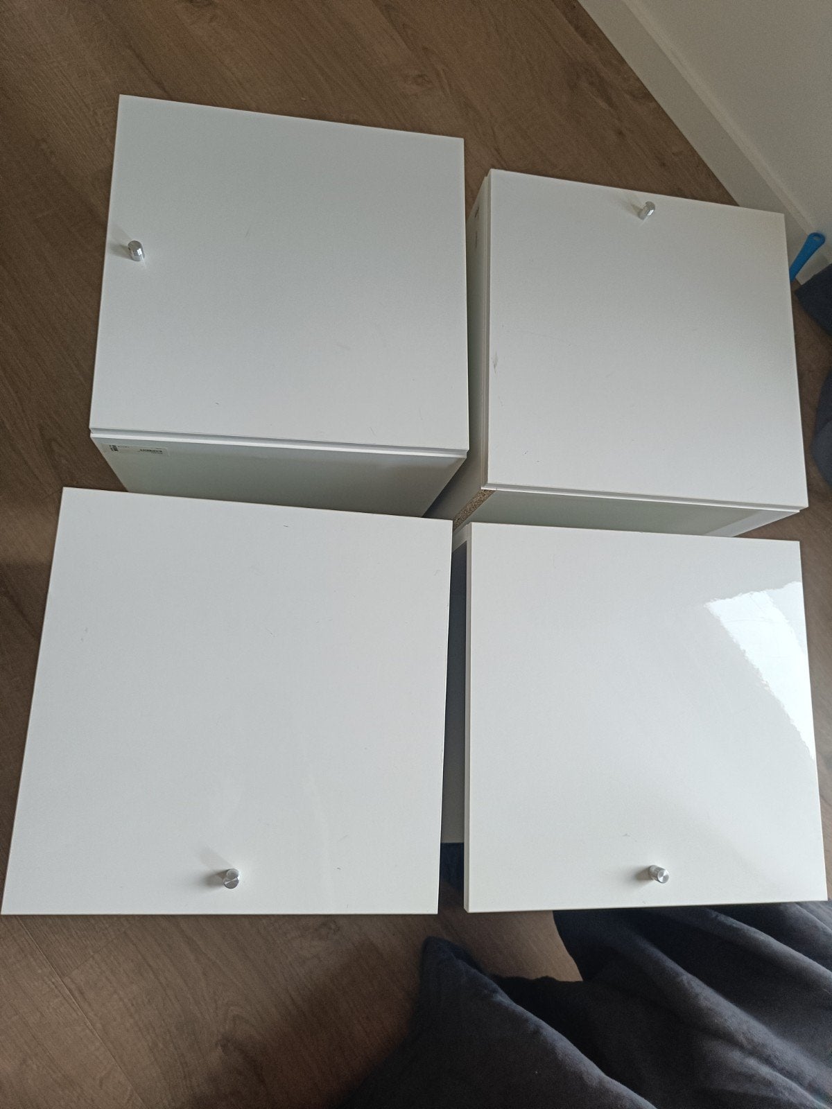 kallax inzet kasten, expedit hoogglans wit, Ophalen, Zo goed als nieuw, Minder dan 150 cm, Minder dan 100 cm