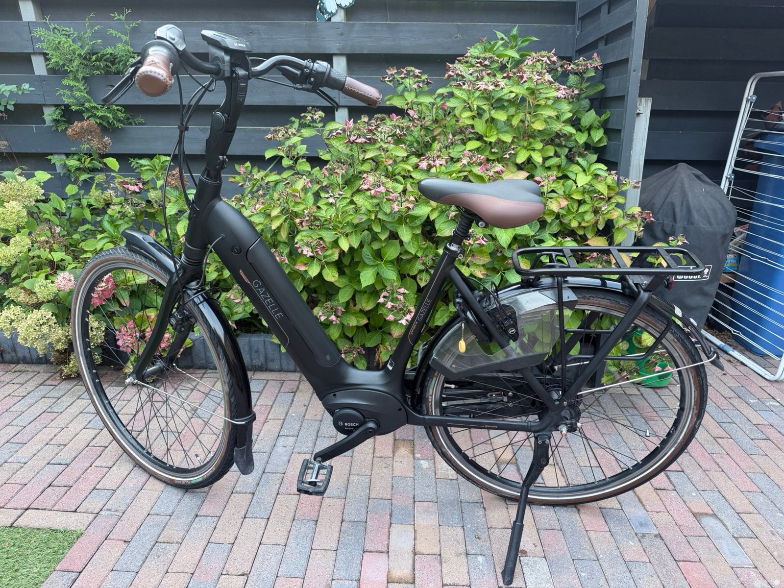 Gazelle Grenoble C8 HMB elektrische damesfiets, Ophalen, Zo goed als nieuw, 51 tot 55 cm, 50 km per accu of meer