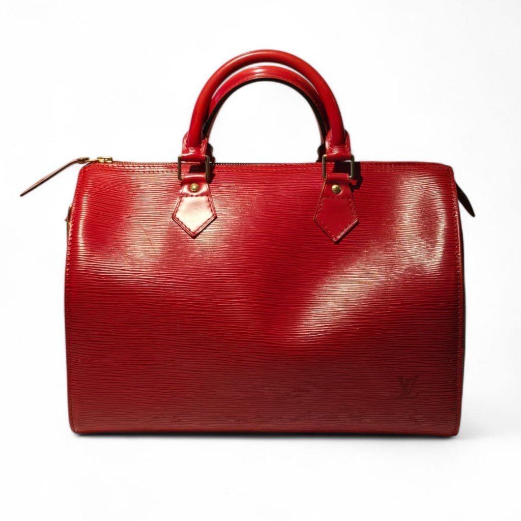 Louis Vuitton Red Epi Leather Speedy 30 1994 | Nette Staat, Louis Vuitton, Gebruikt, Support@louisvuitton.com, 2 Rue du Pont Neuf
75001 Paris
France