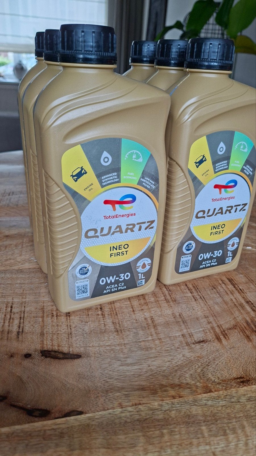 TotalEnergies Quartz Ineo First 0W-30 motorolie 6 × 1 liter), Ophalen of Verzenden, Nieuw