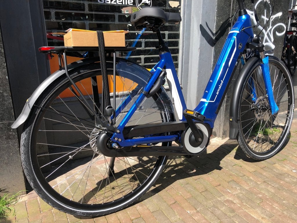 Fietshokje Houtplein: Amslod York D50 N7 E-bike Nieuw!, Niet ingevuld, Nieuw, 50 tot 53 cm, Schijfrem