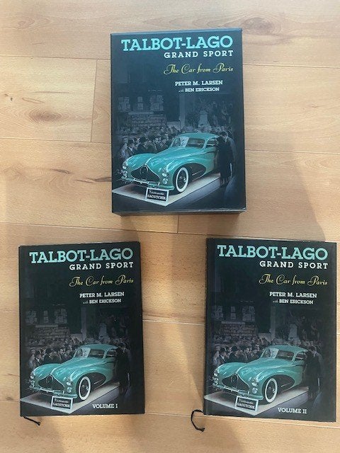Talbot-Lago Grand Sport - The car from Paris Larsen Erickson, Algemeen, Larsen en Erickson, Ophalen of Verzenden, Zo goed als nieuw