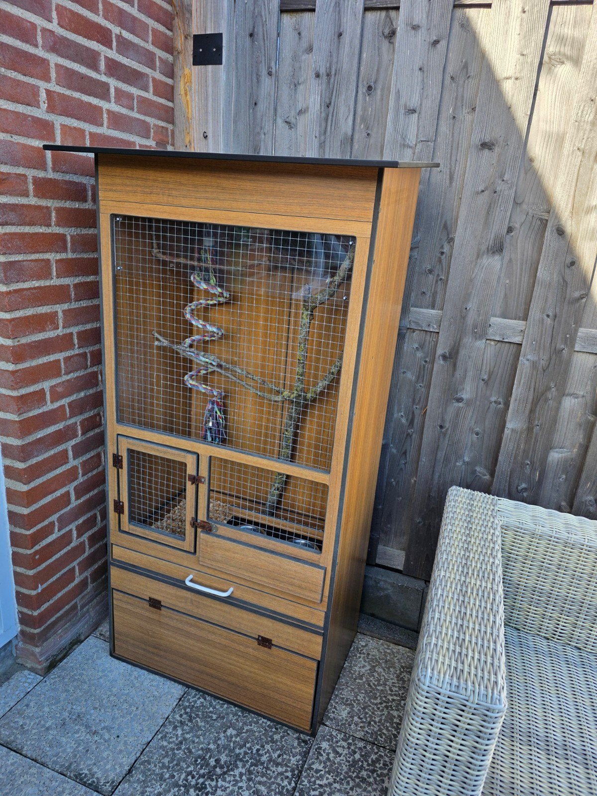Vogel Volière, Ophalen, Gebruikt, Kunststof, Volière