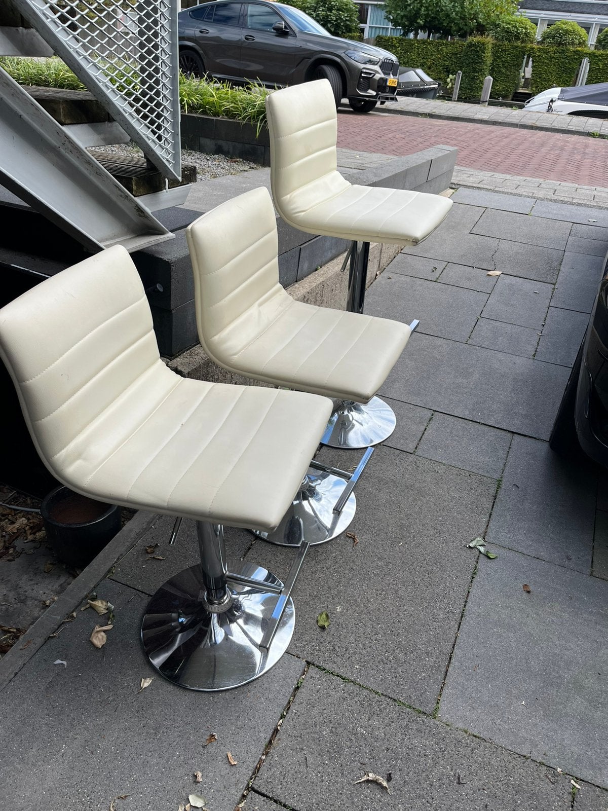 3 barkrukken. 25 euro, Ophalen, Gebruikt