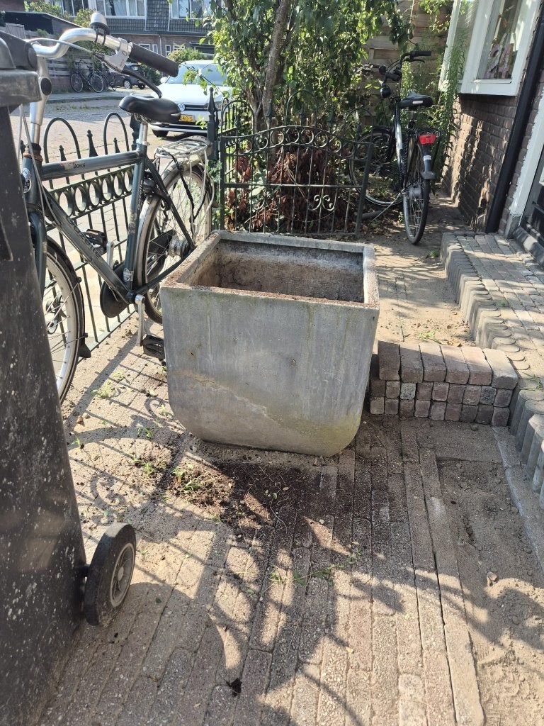Stenen plantenbak 55-55-55, Tuin en Terras, Ophalen, Steen, Gebruikt, Minder dan 60 cm