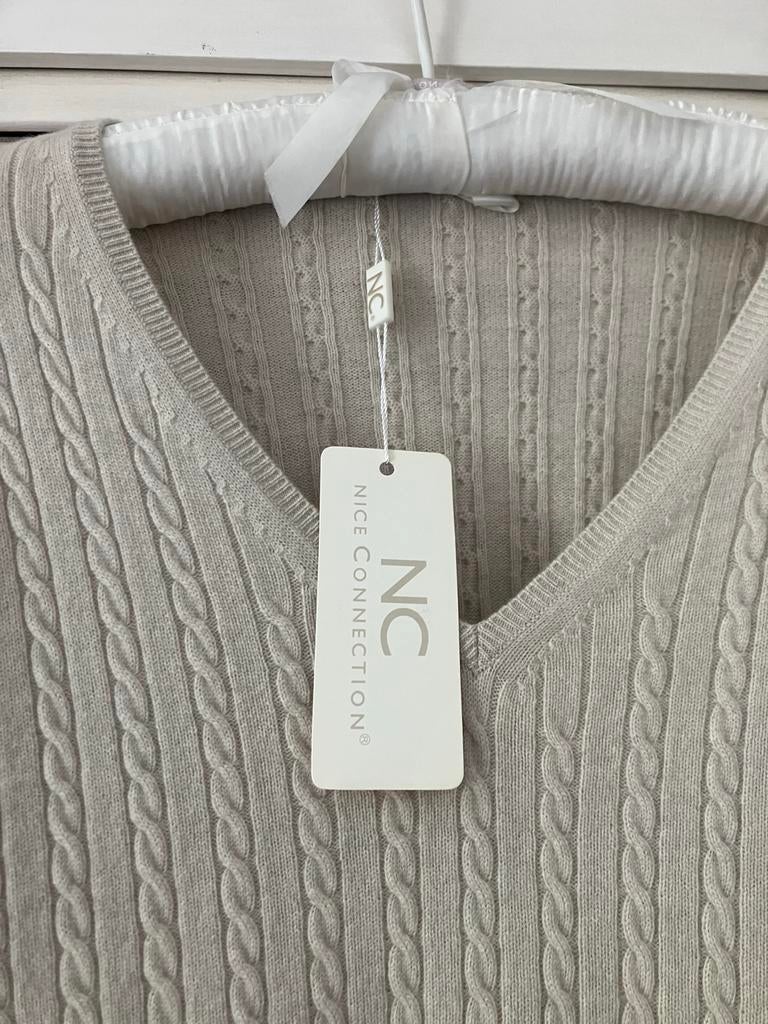 Nieuwe Cashmere/Wol Trui Maat 38 van Nice Connection, Kleding | Dames, Ophalen of Verzenden, Zo goed als nieuw, Maat 38/40 (M)
