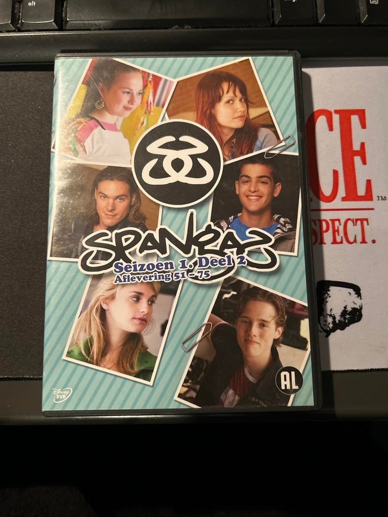 SpangaS Seizoen 1 Deel 2 DVD (Aflevering 51-75), Cd's en Dvd's, Alle leeftijden, Ophalen of Verzenden, Gebruikt, Drama