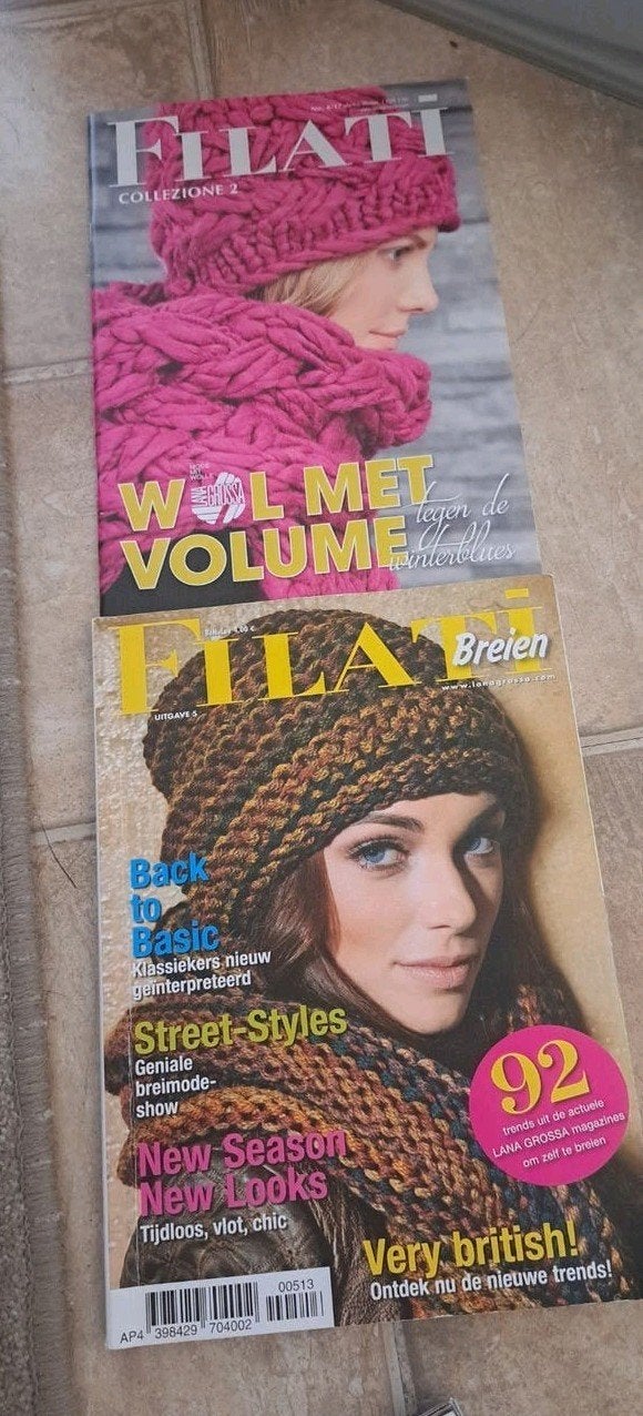 Filati Brei Magazines - 2 stuks, Boeken, Ophalen of Verzenden, Gelezen, Overige typen