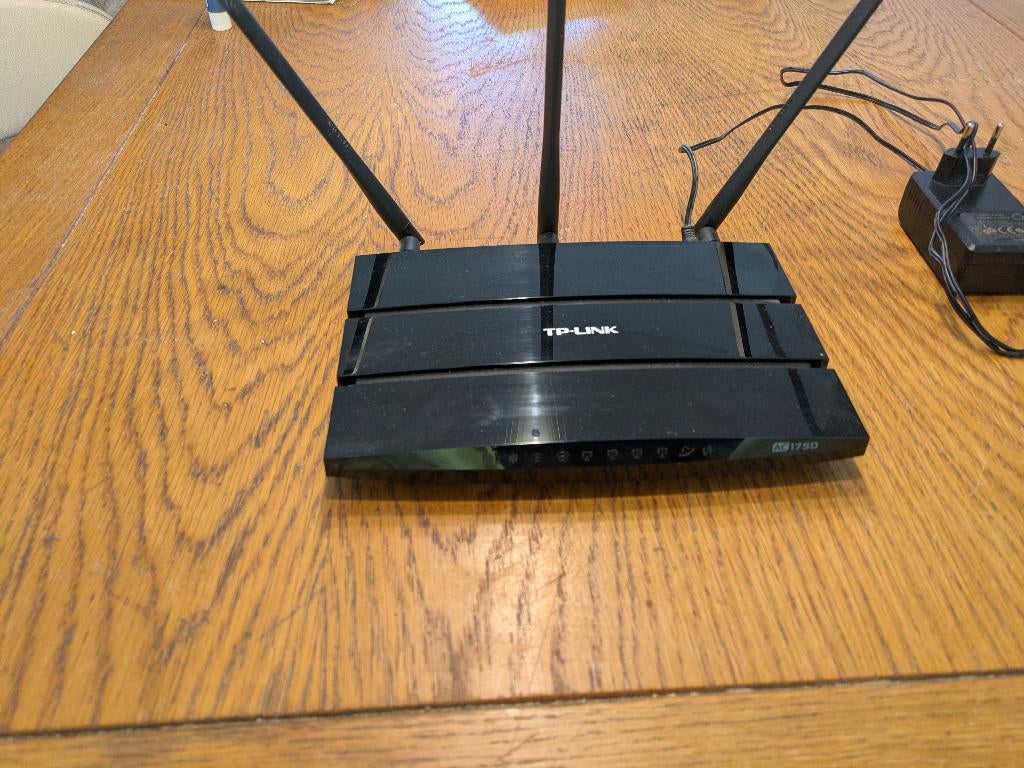 TP-Link Archer C7 v2 WiFi router, Computers en Software, Accesspoints, Zo goed als nieuw, Ophalen of Verzenden