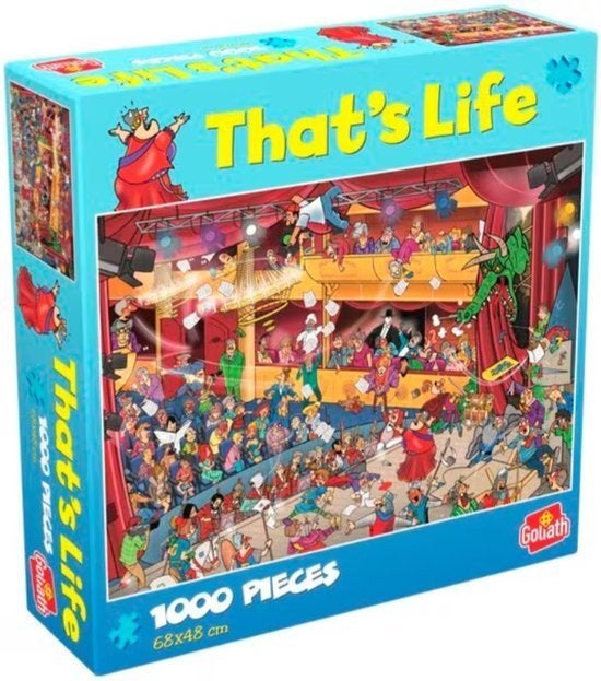 puzzel THATS LIFE PUZZEL OPERA, Ophalen of Verzenden, 500 t/m 1500 stukjes, Zo goed als nieuw