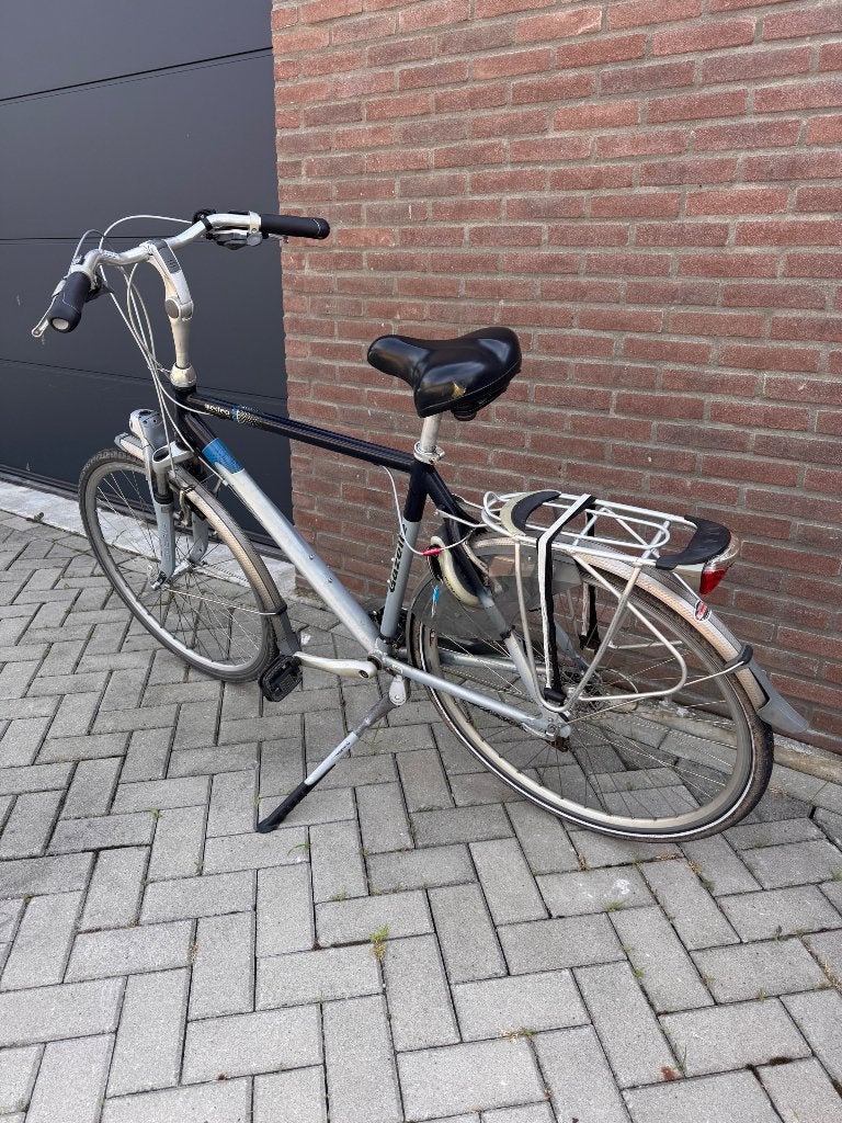 Gazelle Medeo herenfiets - Goede staat, Ophalen, Gebruikt, Velgrem, Versnellingen