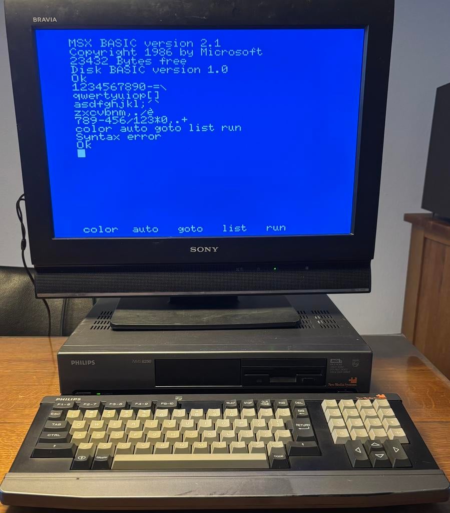 Philips NMS8250 MSX2 Computer, Ophalen of Verzenden