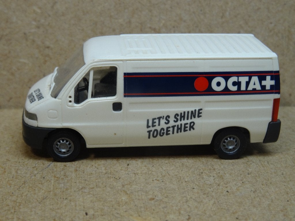 BUSCH 1/87, CITROËN JUMPER, " OCTA+ ", Zie Foto`s, Ophalen of Verzenden, Zo goed als nieuw, Bus of Vrachtwagen, Overige merken