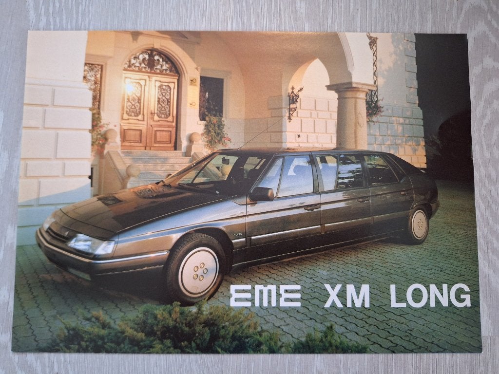 Citroën XM XME folder, Ophalen of Verzenden, Zo goed als nieuw, Citroën
