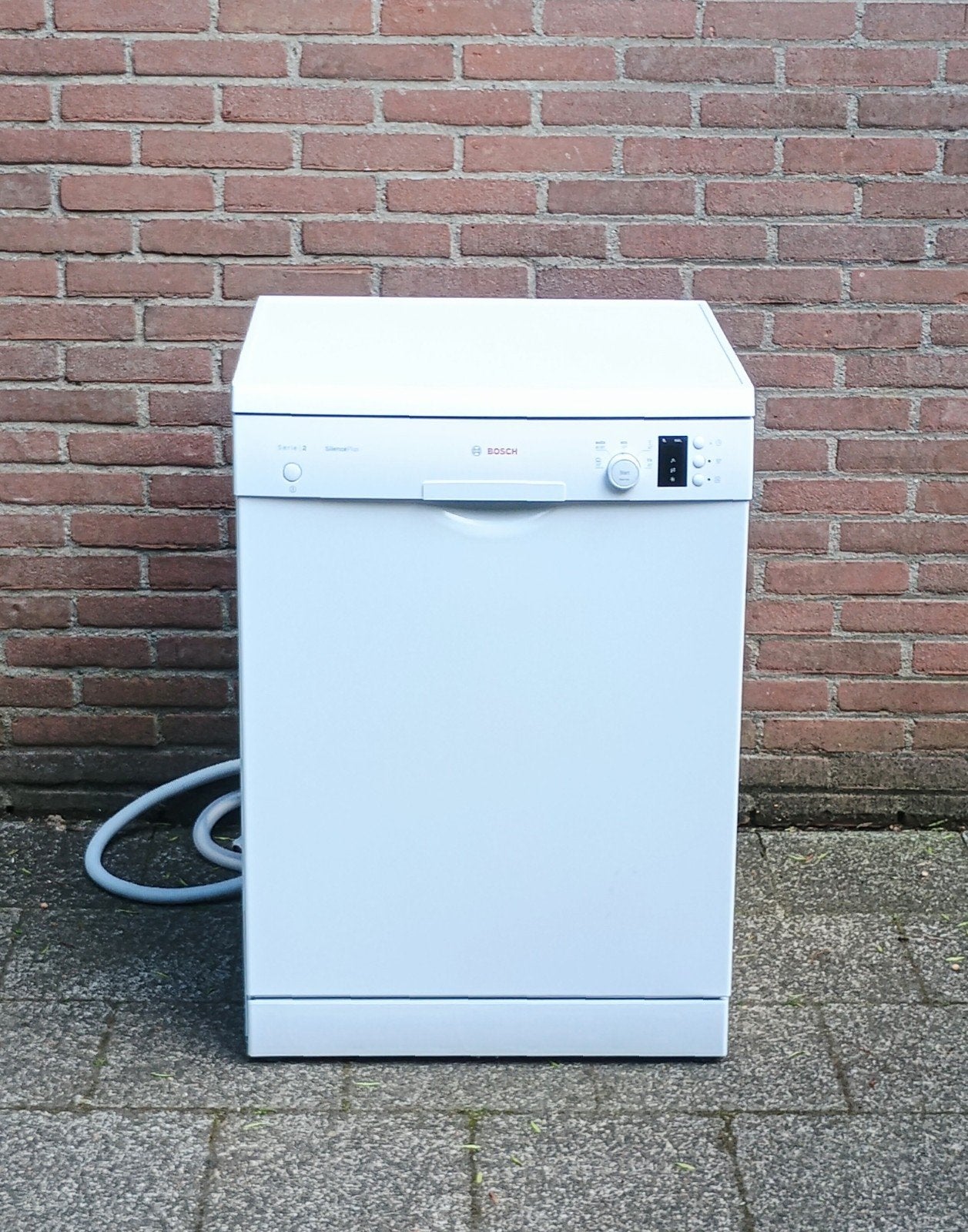 Bosch vrijstaande vaatwasser 1-2021 E-nr: SMS25AWO4E SI6P1B, Gebruikt, Minder dan 85 cm, Verzenden, .