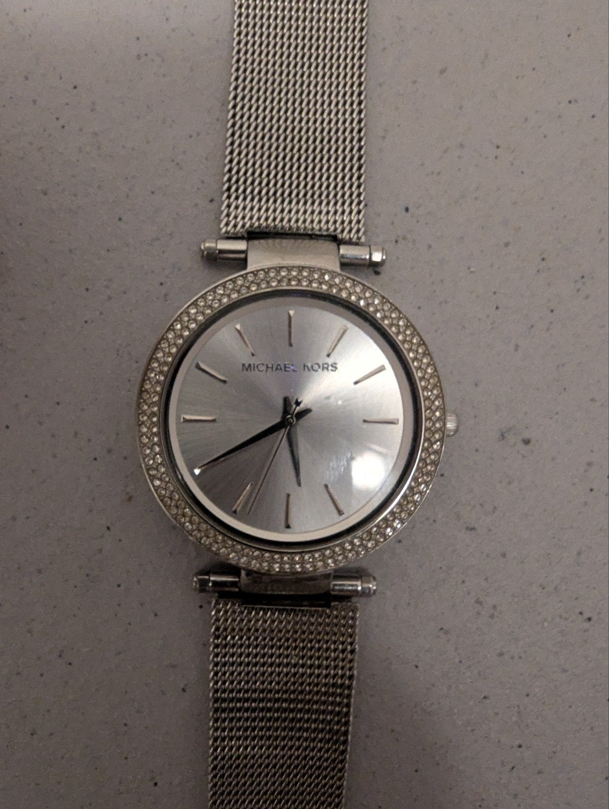 Stijlvol Michael Kors Dameshorloge, Sieraden, Tassen en Uiterlijk, Overige merken, Staal, Gebruikt, Staal