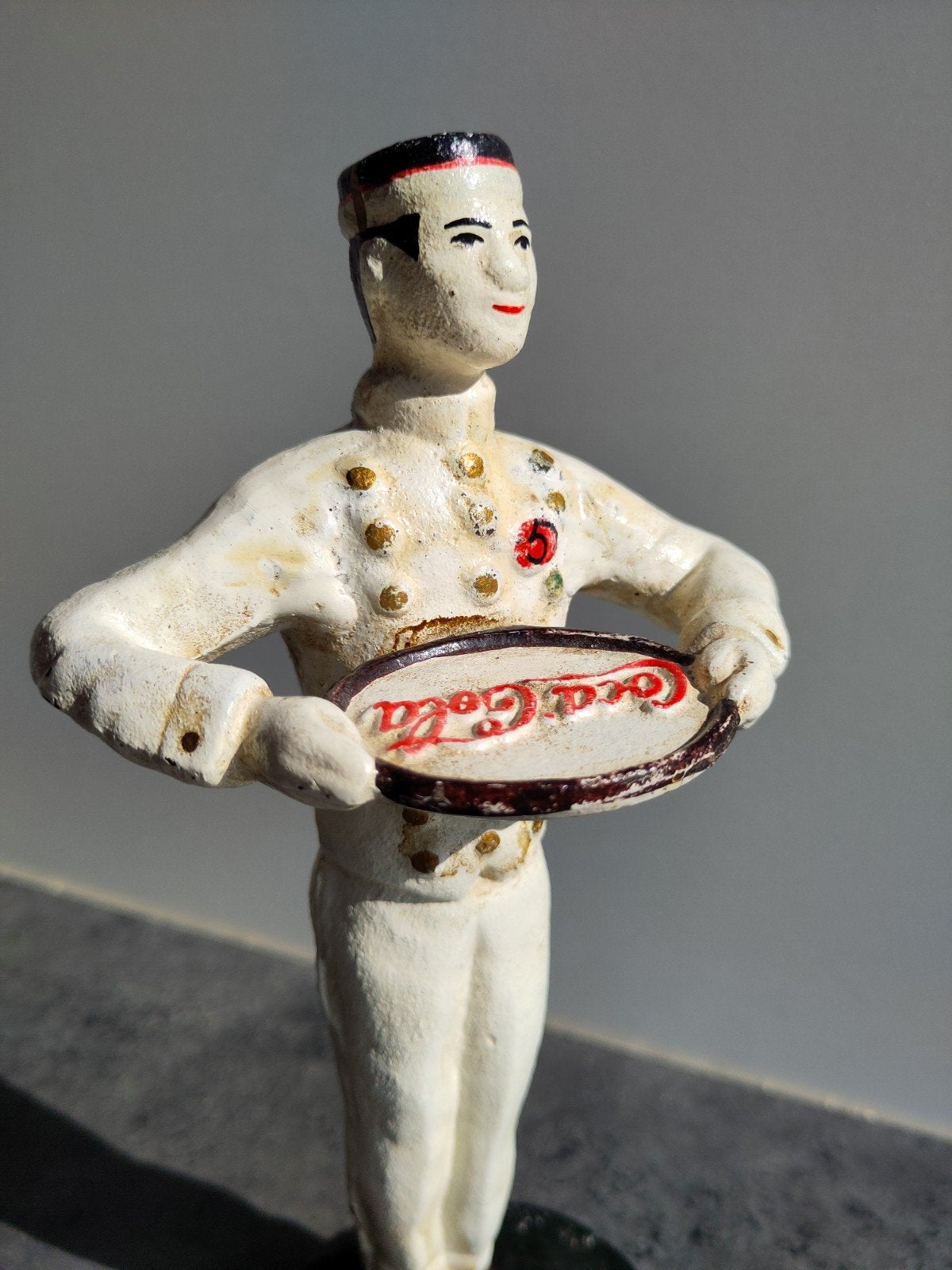 Gietijzeren Coca Cola 'Butler' beeldje, Ophalen of Verzenden