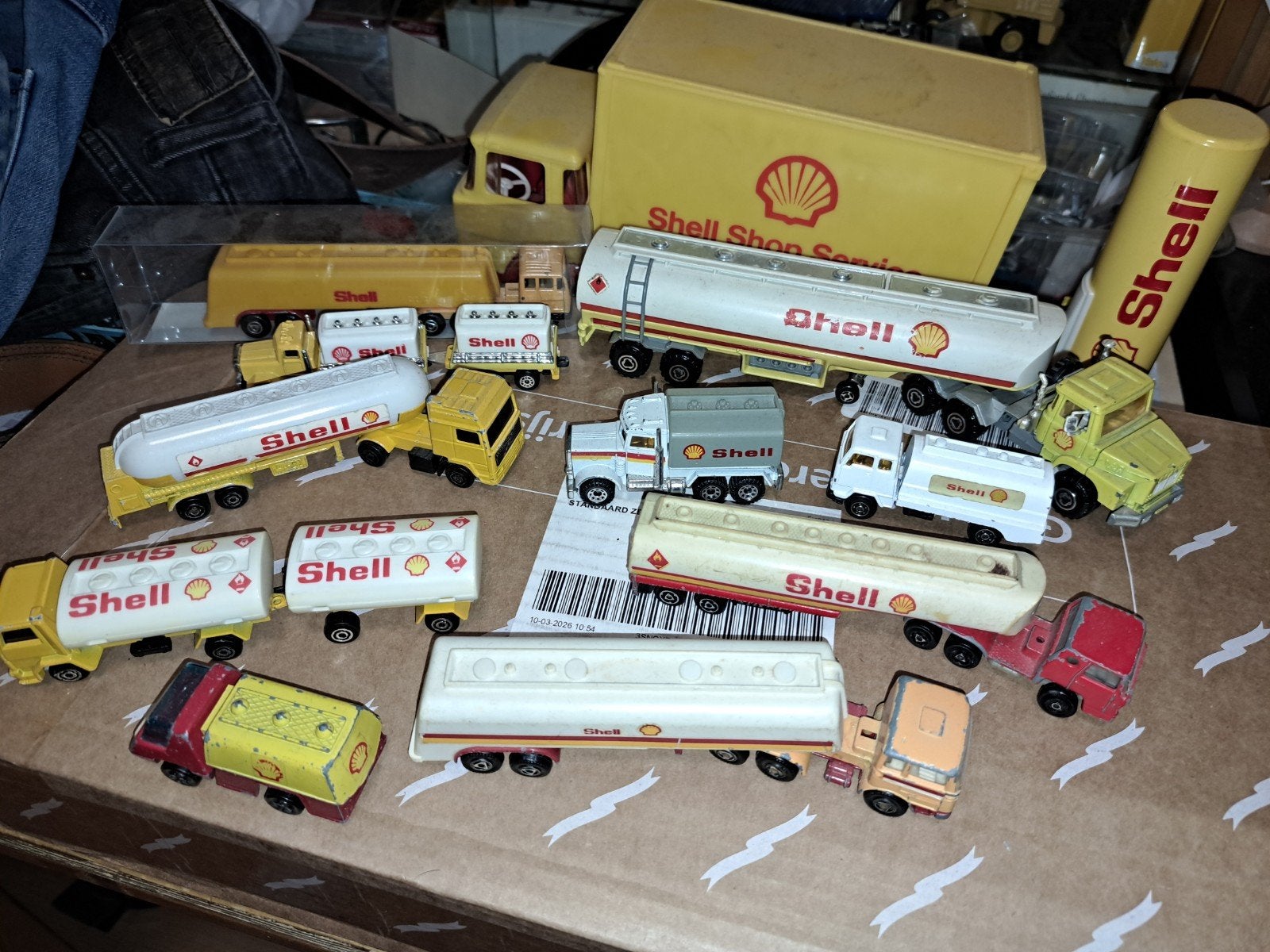 shell  model wagens, Ophalen of Verzenden, Gebruikt, Bus of Vrachtwagen