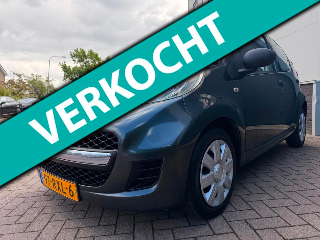 Peugeot 107 1.0-12V XR/Airco/2eigenaar/AUX/Volledig-onderhou, Voorwielaandrijving, Euro 5, Gebruikt, 4 stoelen