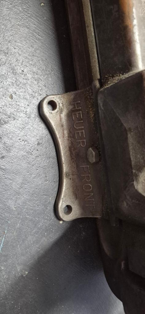 Robuuste Brockhaus Heuer Front bankschroef 180 mm, Ophalen, Gebruikt
