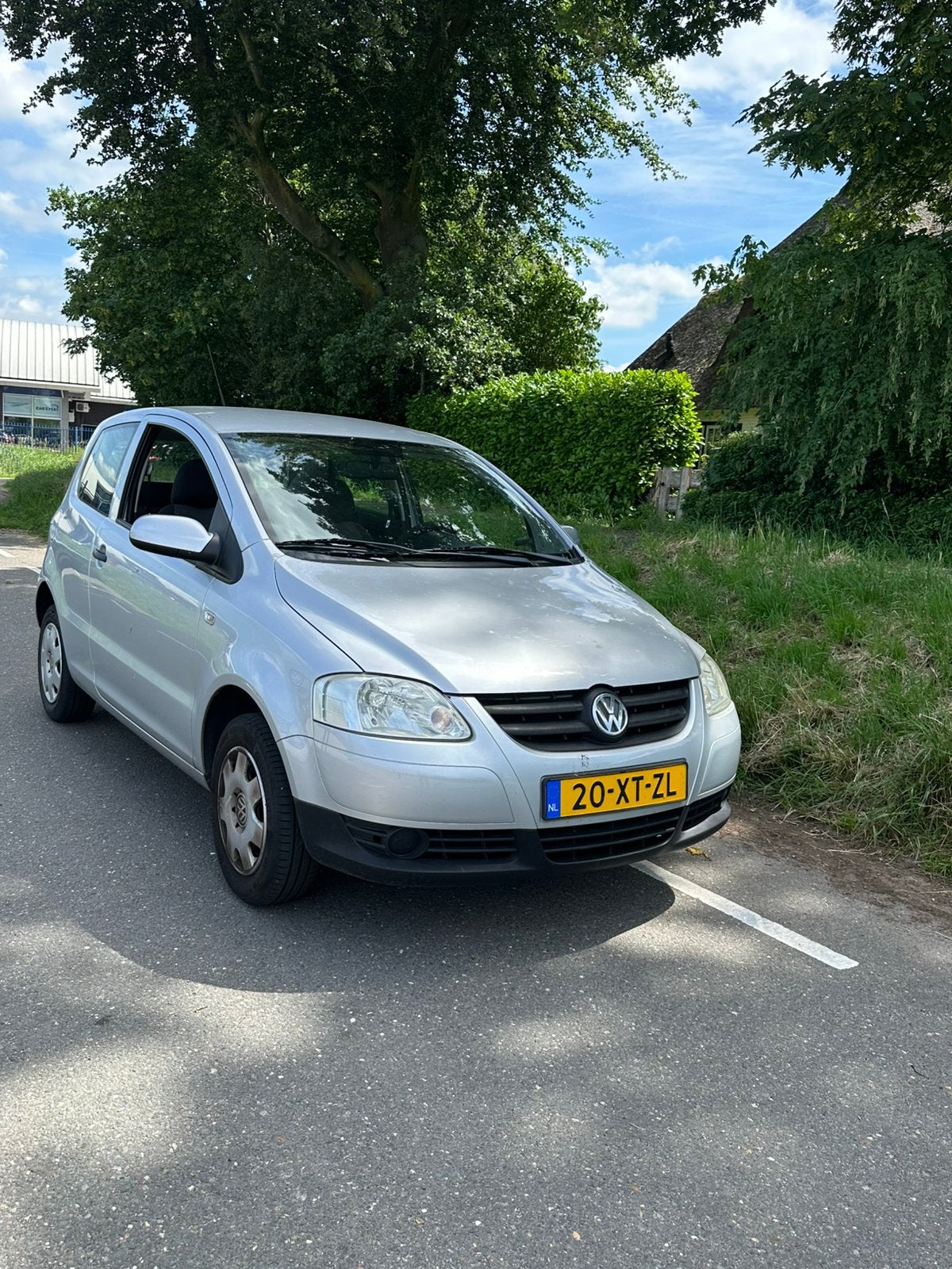 Volkswagen Fox 1.2 40KW 2007 Grijs, Auto's, Voorwielaandrijving, Stof, 969 kg, 4 stoelen