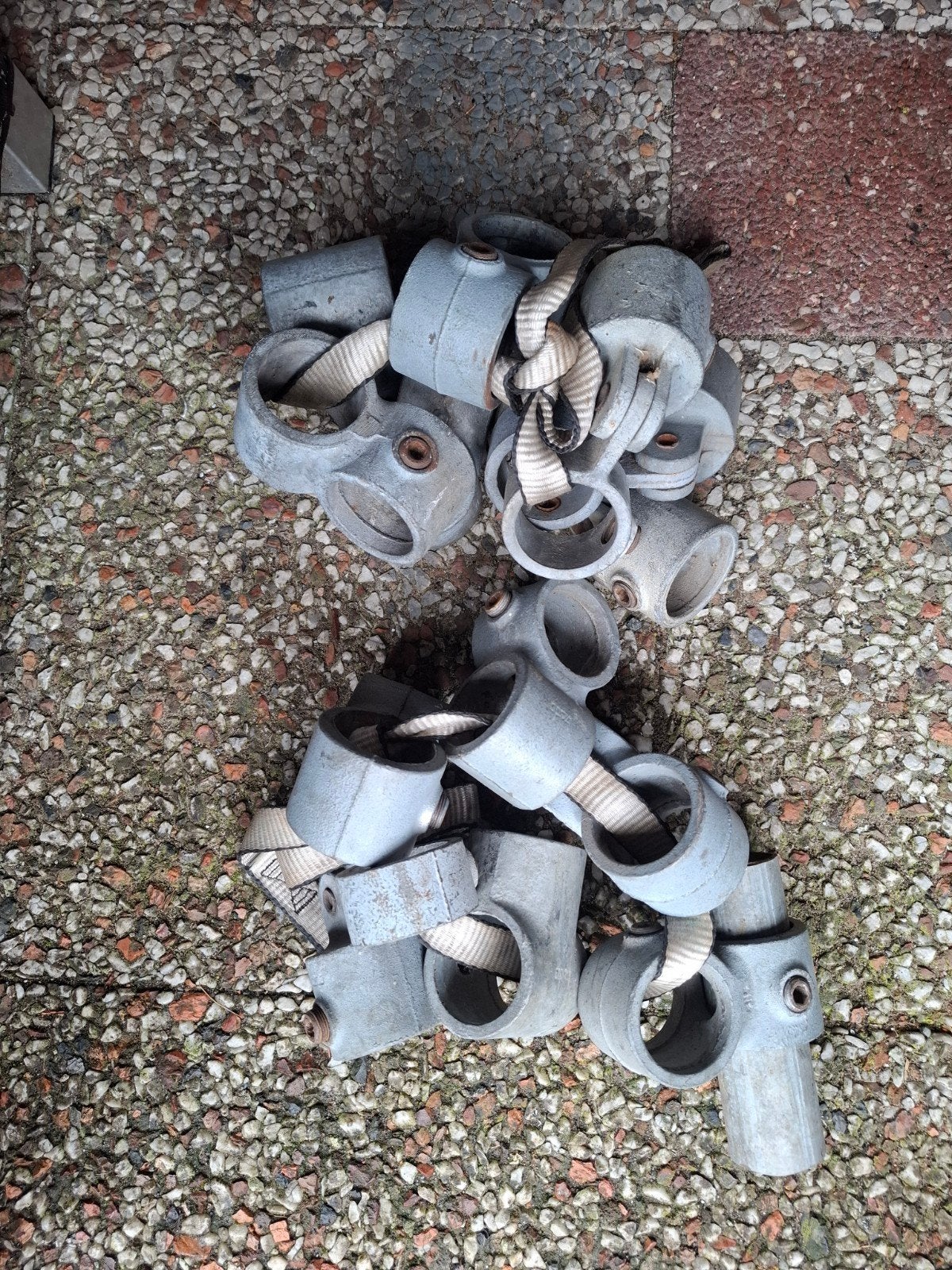 koppelingen voor steigerbuis, Doe-het-zelf en Verbouw, IJzerwaren en Bevestigingsmiddelen, Ophalen of Verzenden, Minder dan 50 mm