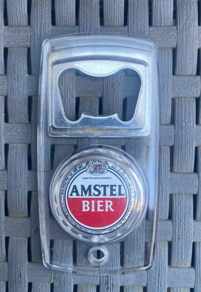 Amstel Bier Flesopener - Nieuwstaat, Verzamelen, Biermerken, Ophalen of Verzenden, Zo goed als nieuw, Flesopener, Amstel
