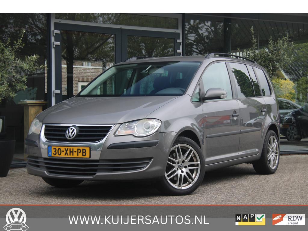 Volkswagen Touran 1.4 TSI Optive | 7P | Trekhaak | Cruise |, Auto's, Volkswagen, Voorwielaandrijving, Stof, Gebruikt, Zwart