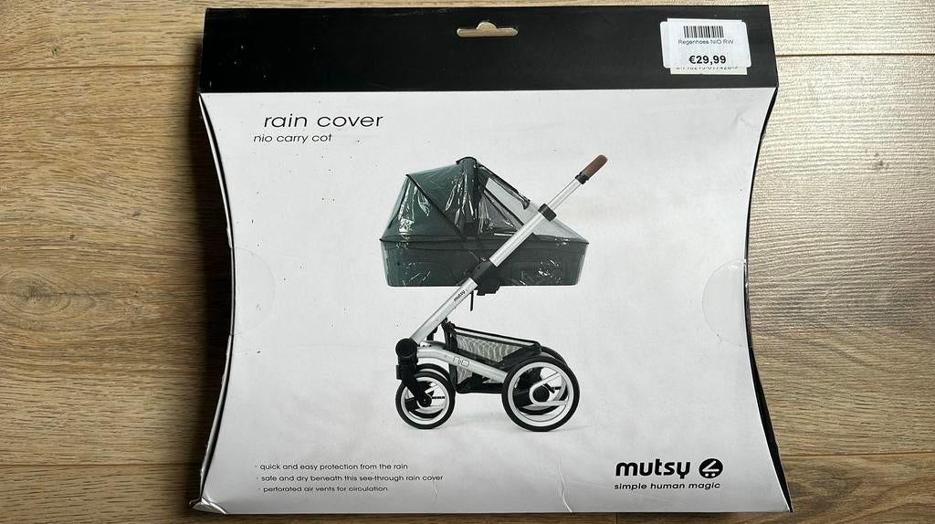 Mutsy rain cover, Ophalen of Verzenden, Nieuw, Mutsy