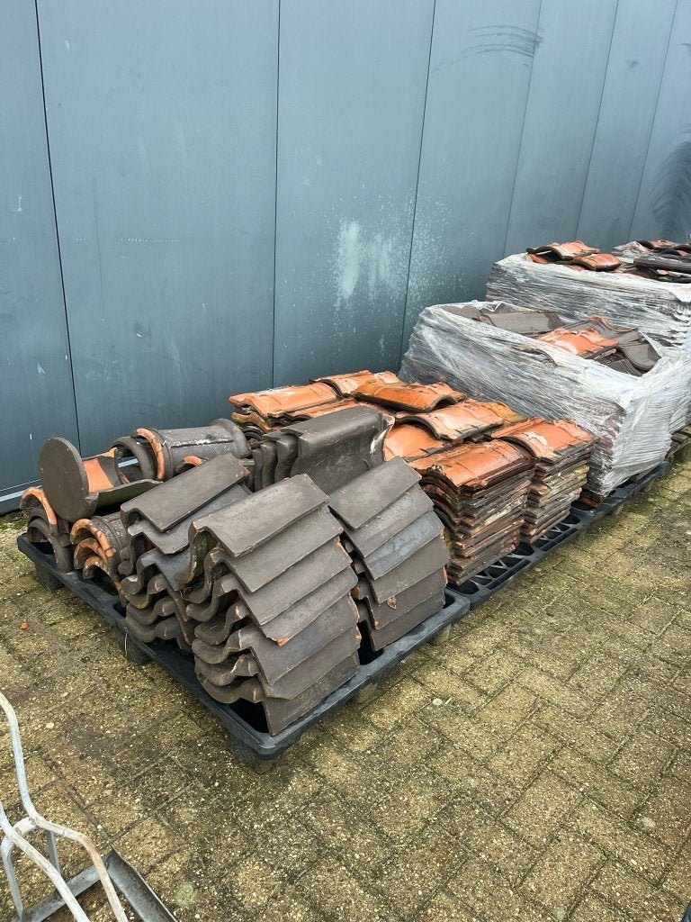 Partij Depafa dakpannen (VH) - ca. 760 dakpannen, Doe-het-zelf en Verbouw, Gebruikt, Steen of Klei, Ophalen of Verzenden, 15 m² of meer