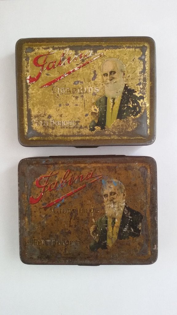 oude sigarendoosjes, Ophalen of Verzenden, Gebruikt, Overige, Overige merken